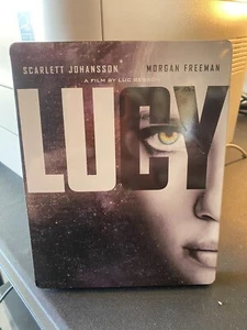 Lucy Scarlett Johansson Bluray/DVD Steelbook Clean Complete BX9 - Picture 1 of 3