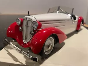 Audi 225 Front Roadster, 1935 (ROJO/BLANCO) Edición Limitada #316/4000, CMC 1:18 - Imagen 1 de 13