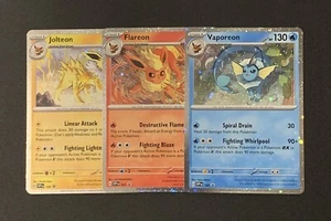 Flareon 167, Vaporeon 168, Jolteon 169 - Black Star Promo - Pokemon TCG - Bild 1 von 2