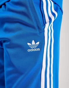 adidas Originals Track Pants Blue Bird Joggers Classic Retro Superstar Men Size - Picture 1 of 9