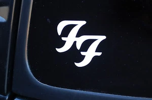 Calcomanía de vinilo troquelada Foo Fighters música rock Nirvana ¡Elige el tamaño! (V316) - Imagen 1 de 2