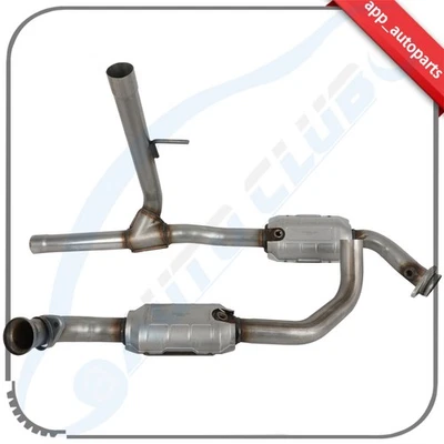 Catalytic Converter For Ford F150 5.4L 2004-2008 EPA Exhaust Left & Right Y Pipe Foto 1 de 4