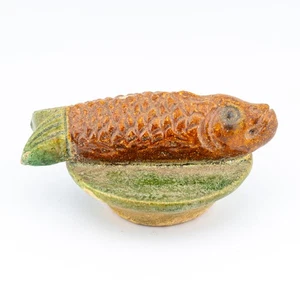 Antike chinesische Tang Dynastie Keramik Sancai Glasur Miniaturkeramik frühe Periode - Bild 1 von 14