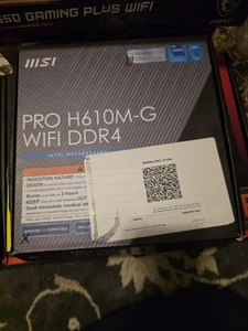MSI Pro H610M-G DDR4 LGA 1700 Intel *Probado sin arranque* - Imagen 1 de 3