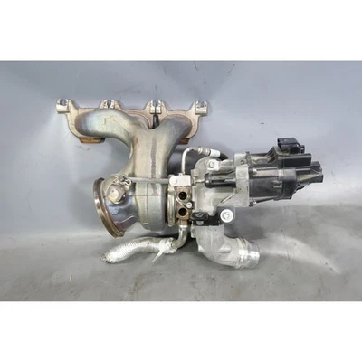 20-25 BMW G80 M3 G82 F97 X3M S58 Factory Front Turbo Charger Assembly Bank 1 OEM - Image 1 of 4