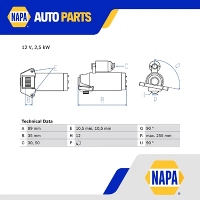 Motor De Arranque Para FORD TOURNEO CUSTOM V362 TDCi 2.2D 12 a 15 Bosch CC1T11000DC Foto 1 de 4