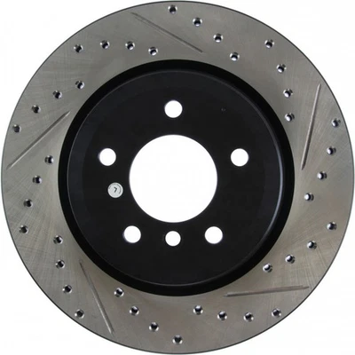 Rotor de freno ranurado StopTech para BMW 335i xDrive 2009-2013 - lado del conductor trasero Foto 1 de 4