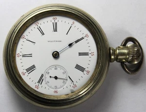 1902 Waltham PS Bartlett 18s 17j Swing-Out LS Pocket Watch - Runs - Picture 1 of 4