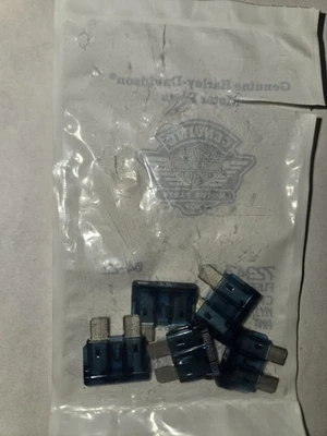 HARLEY-DAVIDSON FUSE 5/PK  15AMP 72347-94 NEW OEM 72347-94 - Image 1 of 2
