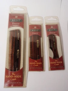 Lot 3 Kent Finest Hand Made Combs: R7T, 81T, Fot - Picture 1 of 4