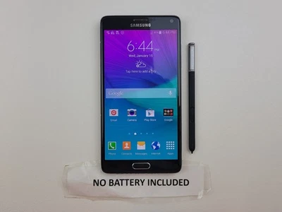 Samsung Galaxy Note 4 (SM-N910P) 32GB - Black (Sprint) Smartphone - H1805 - Image 1 of 4