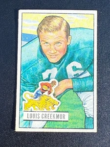 1951 Bowman Louis Creekmur RC #62 *VG-EX* CENTERED* - Bild 1 von 2