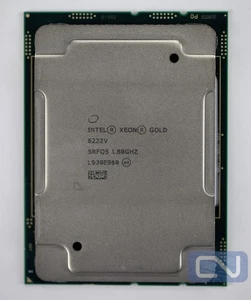 Intel Xeon Gold 6222V SRFQ5 1.8GHz 27.5MB 20-Cores LGA 3647 B Grade CPU - Picture 1 of 2