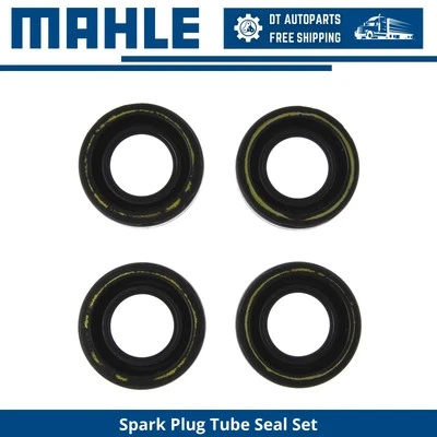 Para 1991-1999 Nissan Sentra 1.6L L4 conjunto de vedação de tubo de vela de ignição Mahle 1992 1993 - Imagem 1 de 3