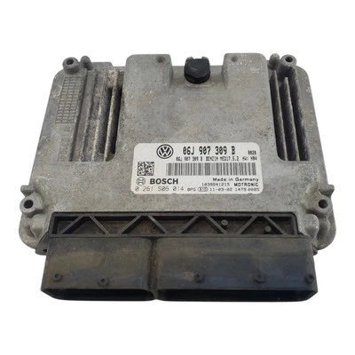 116k Miles Engine Control Module ECU Volkswagen CC 2.0L L4 2010-2011 06J907309B - Image 1 of 4