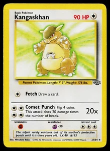 Kangaskhan (21) 21/64 Jungle Rare #1 - Picture 1 of 2