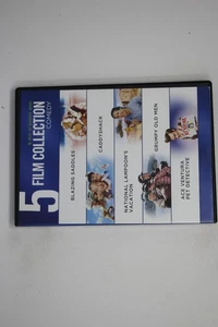 5 Film Collection Comedy DVD Blazing Saddles Caddyshack - Picture 1 of 1