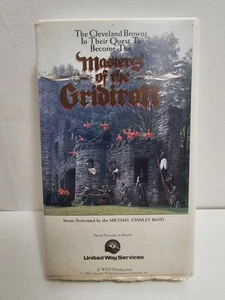 Cleveland Browns Masters Of The Gridiron VHS 1986 Vintage NFL Wen Production - Bild 1 von 5