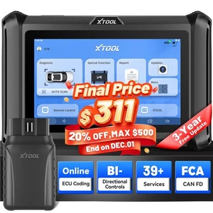 XTOOL D7W Automotive Full System Diagnostic WIFI Scanner Bidirectional Scan Tool - Picture 1 of 13