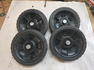 Craftsman 7" Mähräder 4er Set CM11A-02T8793 20" Schubrasenmäher OEM - Bild 1 von 2