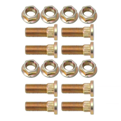 8 Pack For Polaris Ranger 92-13 Rear Wheel Nut & Stud Kit 7515513/7542459 US - Изображение 1 из 4