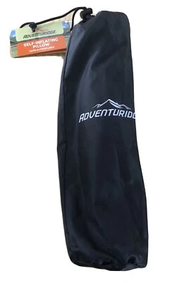 Adventuridge selbstaufblasendes Kissen für Camping oder Auto schwarz leicht - Bild 1 von 4