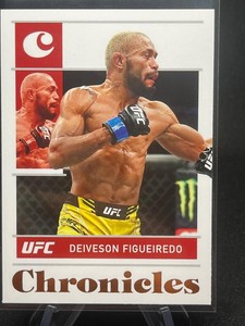 2022 Panini Chronicles UFC 3 Deiveson Figueiredo Bronze Foil