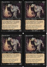 MTG: SPITEFUL BULLY Nemesis COMMON; played, Excellent condition x4