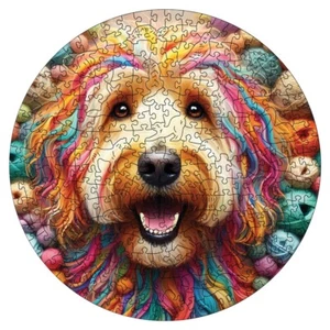 Puzzle in legno HCM 55241 - cane in lana 250 pezzi - pezzi unici per puzzle - Foto 1 di 11