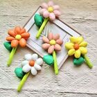 Stuffed Flower Appliques Colorful Clothing Applique Clothing Patches  Sewing