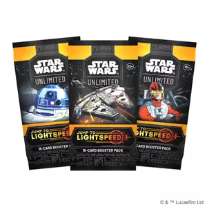 Star Wars Unlimited Jump to Lightspeed BOOSTER Pack - NEW SEALED - Picture 1 of 1