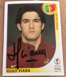 Original Autogramm Hugo Viana Portugal Panini WM 2002 - Bild 1 von 1