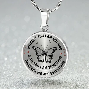 Husband and Wife Gift - Luxury Novelty Necklace for Valentine's Wedding Birthday - Picture 1 of 9