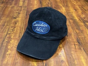 Raro Canadian Idol TV Show Gorra Negra CTV Ajustable Correa Papá Sombrero - Imagen 1 de 7