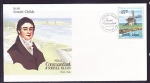 Norfolk Island 1988 Joseph Childs (Penal Commandant) PSE - Picture 1 of 1