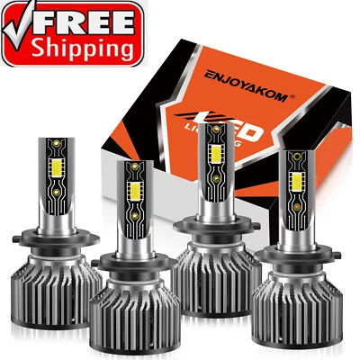 Combo faros LED H7 H7 bombilla haz alto para Mercedes-Benz SLK32 AMG 2002-2004 Foto 1 de 4