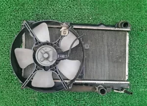 Radiator Electric Fan Motor Set Genuine Sambar TV1 TV2 TT1 TT2 Used From Japan - Picture 1 of 7