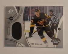 2019-20 SP Game Used '19 Stadium Series Fabrics #SS-NB Nick Bjugstad 