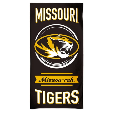 Missouri Tigers Wincraft NCAA 30 x 60 Fiber Beach Towel FREE SHIP Cover