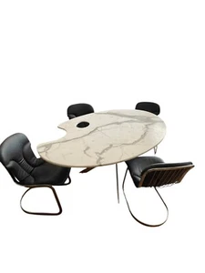 1970s Willy Rizzo for Cidue Italian Cantilever Chairs- Set of 4 - Picture 1 of 6