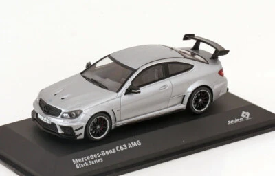 SOLIDO 1:43 AUTO DIE CAST  MERCEDES C63 AMG BLACK SERIES GRIGIO  ART  S4311604 - Immagine 1 di 3