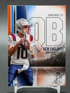 Topps Signature Class Orange #152 2024 Drake Maye New England Patriots radiocontrol - Imagen 1 de 2