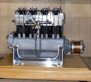 PROFI CIRRUS 1/6 17cc Inline 4 Cylinder RC Model Engine ( Made in Ukraine ) NEW - Picture 1 of 9