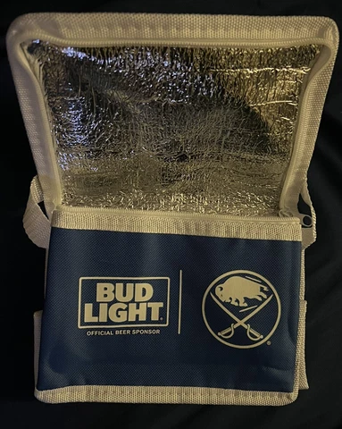 Buffalo Sabres Cooler Lunch Bag.  New & unused Cover