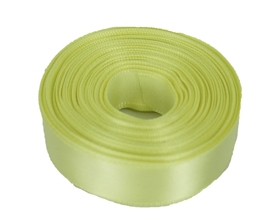 Cinta enrollada 7/8" UNA SOLA CARA SATINADA 100% Poliéster Elige Color y Yardas  Foto 1 de 1