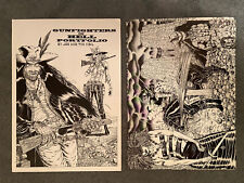 Gunfighters In Hell 5 Print Portfolio Plate Set By Tim & Joe Vigil Rebel Studios
