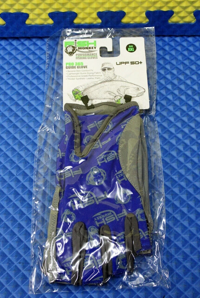 Fish Monkey FM21-ROYALBLUE-2XL Pro 365 Royal Blue 2XL Guide Glove