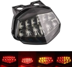 Feu arrière moto clignotant LED intégré compatible avec EX250 - Photo 1 sur 3