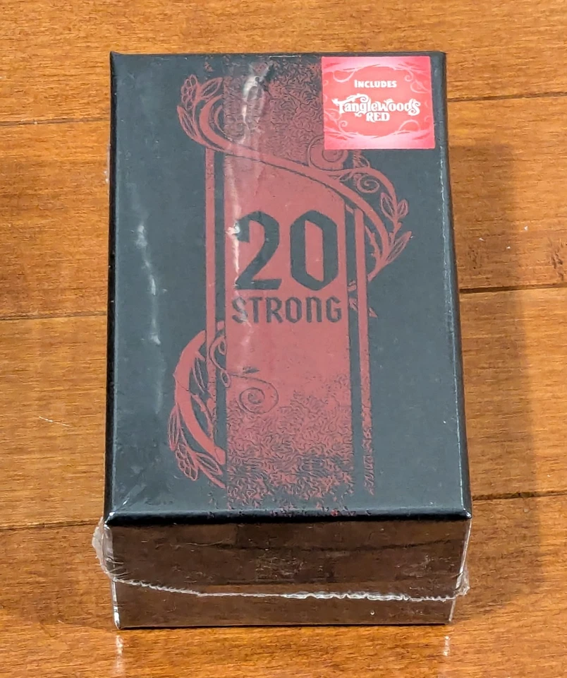 20 Strong Tanglewoods Red - Giochi di Teoria dei Chip - NUOVO SIGILLATO - Immagine 1 di 1