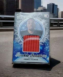 2023 Panini Donruss Rookie Sweaters Cedric Tillman Cleveland  Browns #HS-CTI RC - Picture 1 of 2